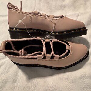 Dr. Marten Elphie II Iridescent Leather Ballet Flats